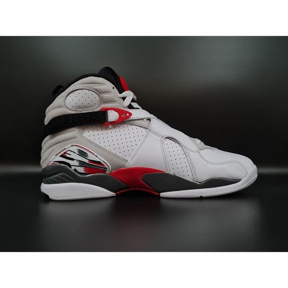 Jordan 8 Retro White True Red (2025). SIZE 7.5 - 305381-100